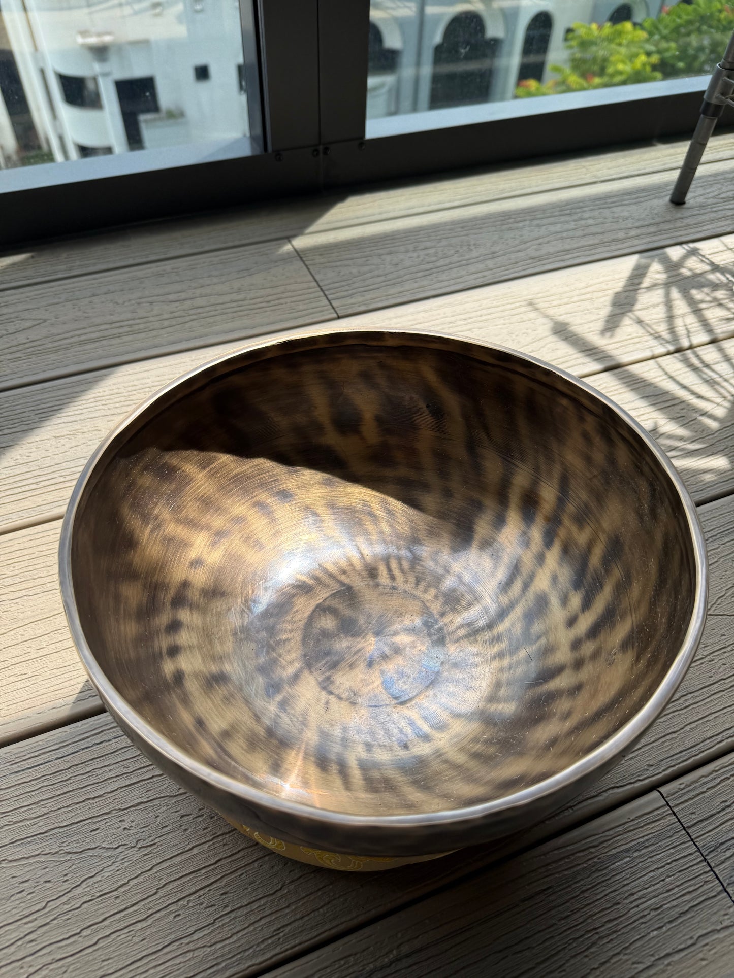 25cm Full Moon Mantra Singing Bowl