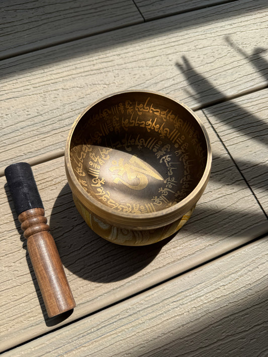 12cm Art Singing Bowl