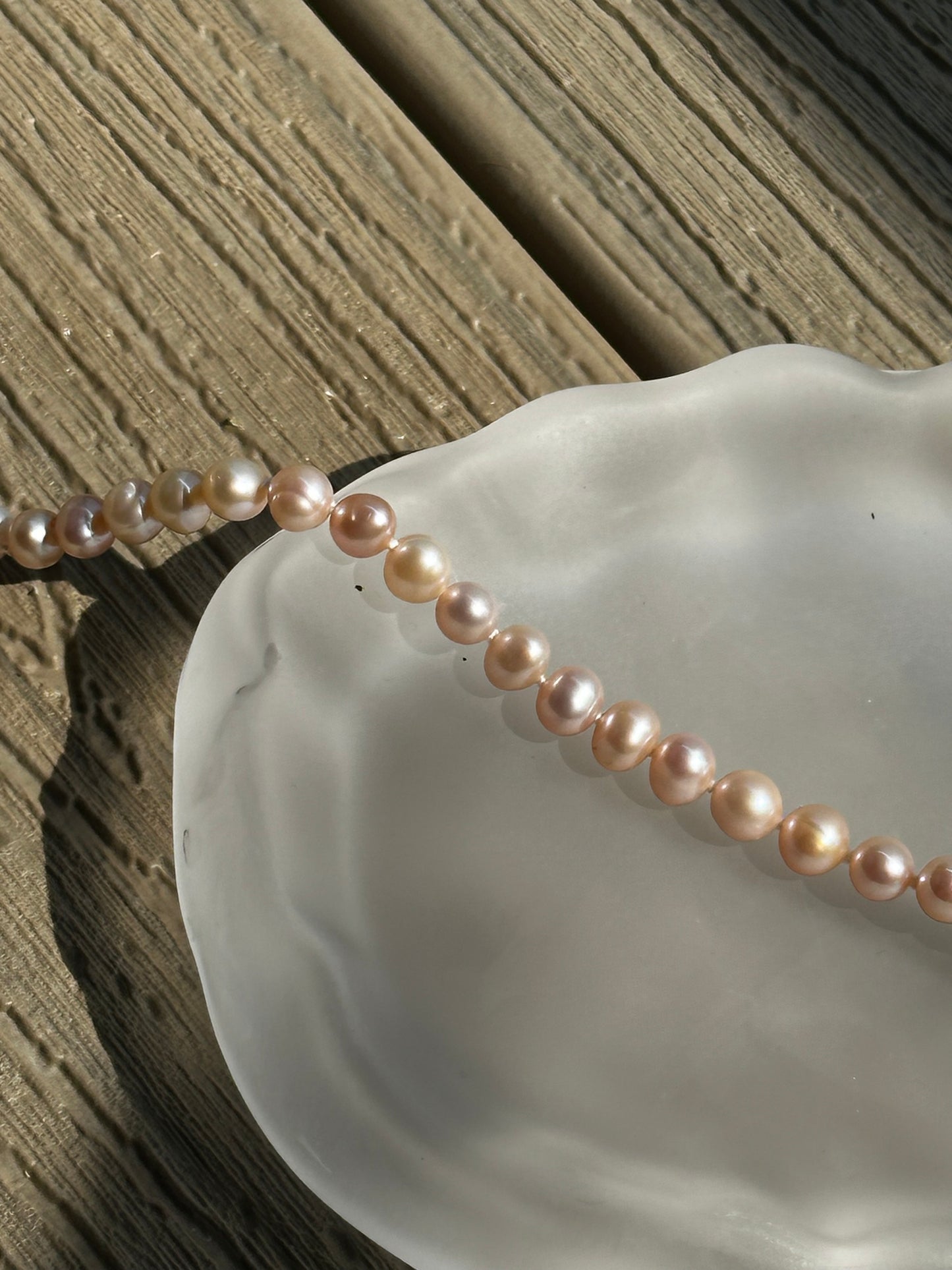 6-7mm High Lustre Freshwater Pearl Bracelet