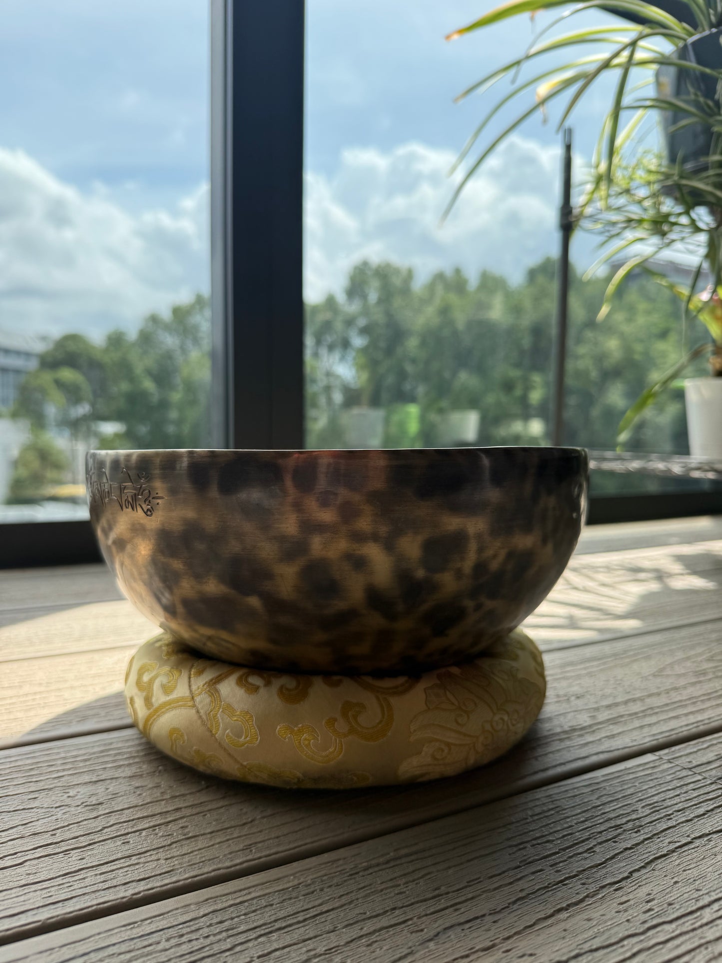 25cm Full Moon Mantra Singing Bowl