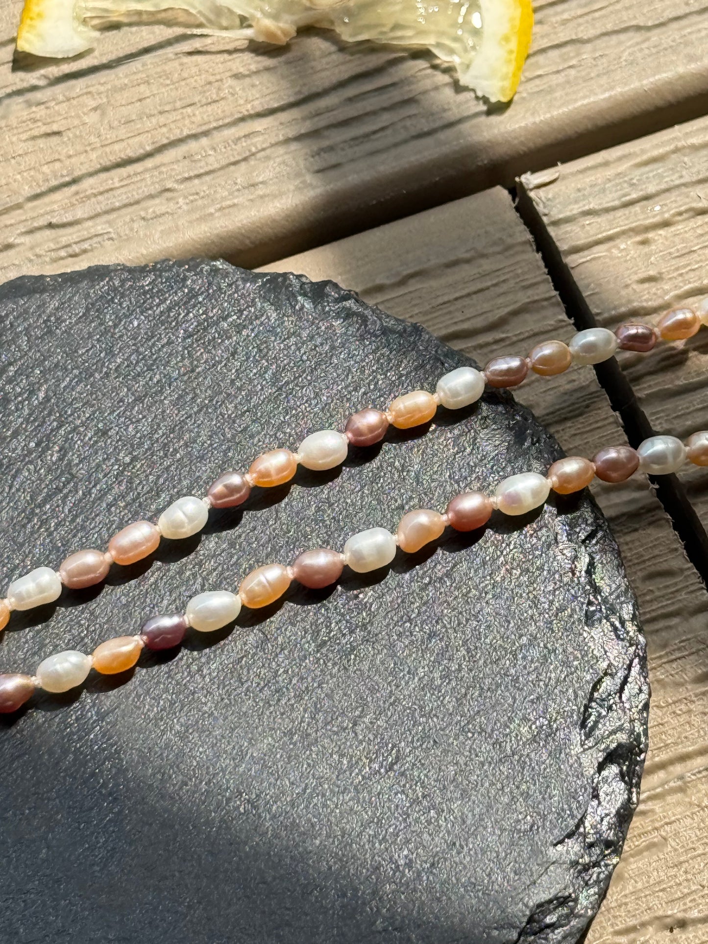 3-4mm Candy Freshwater Pearl Necklace