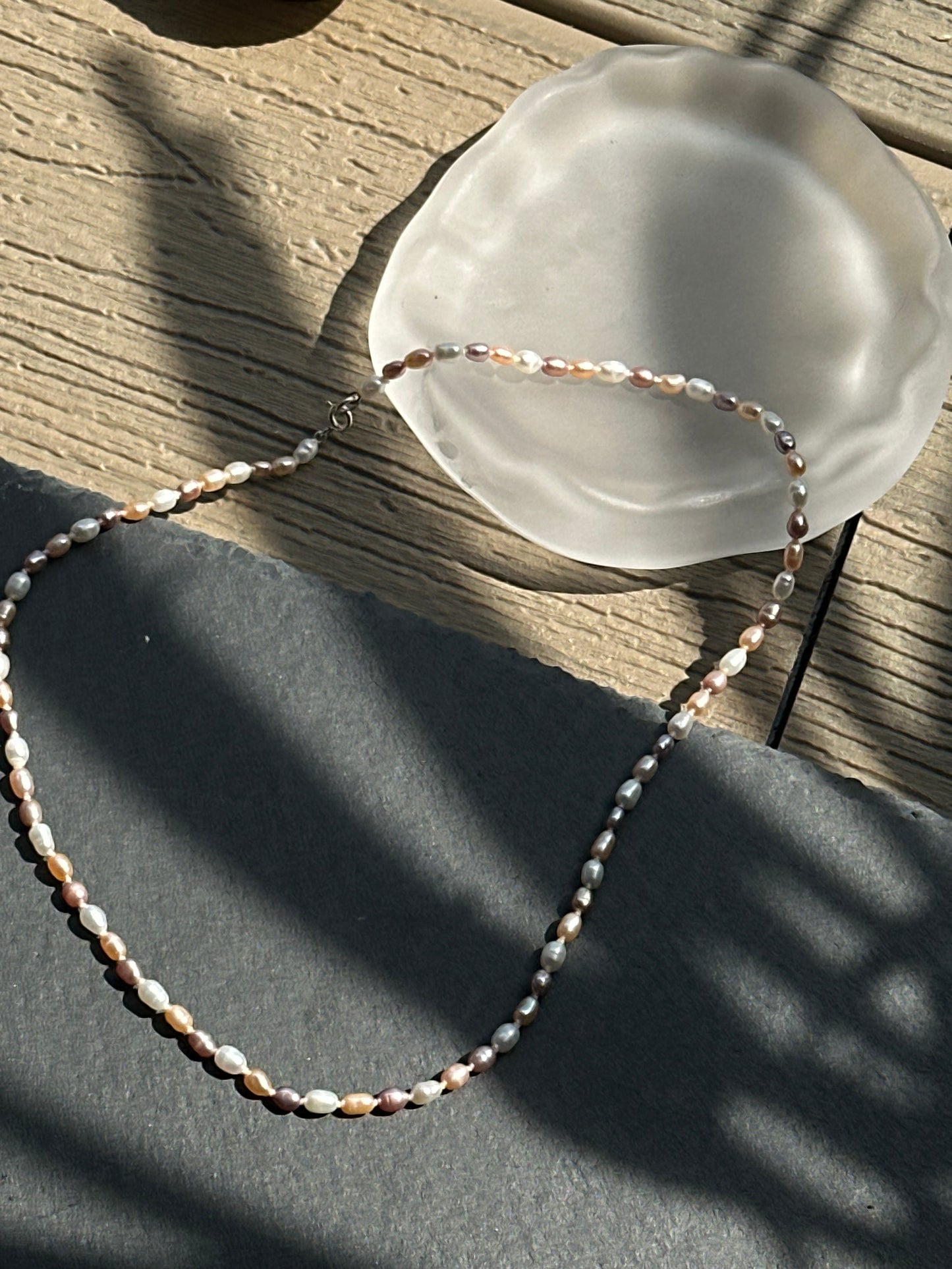 3-4mm Candy Freshwater Pearl Necklace