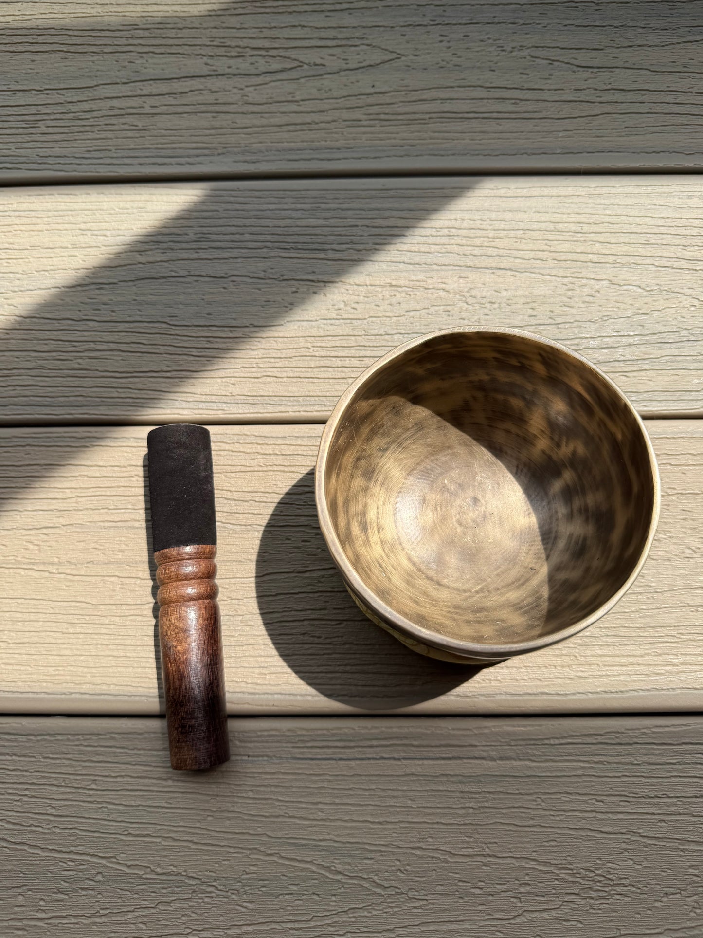 14cm Full Moon Mantra Singing Bowl