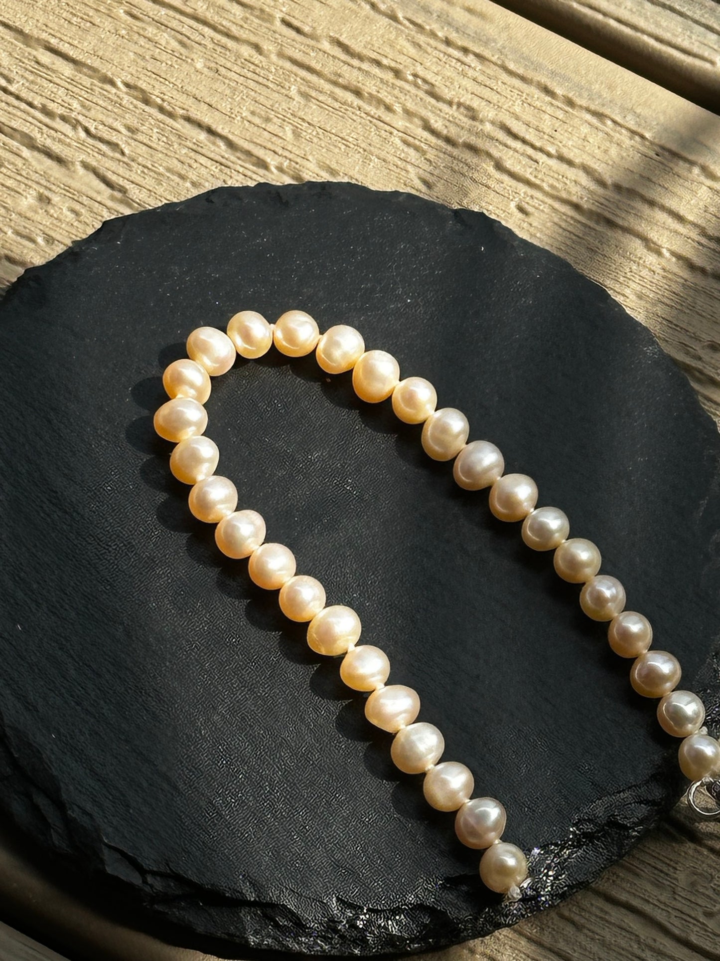 6-7mm High Lustre Freshwater Pearl Bracelet