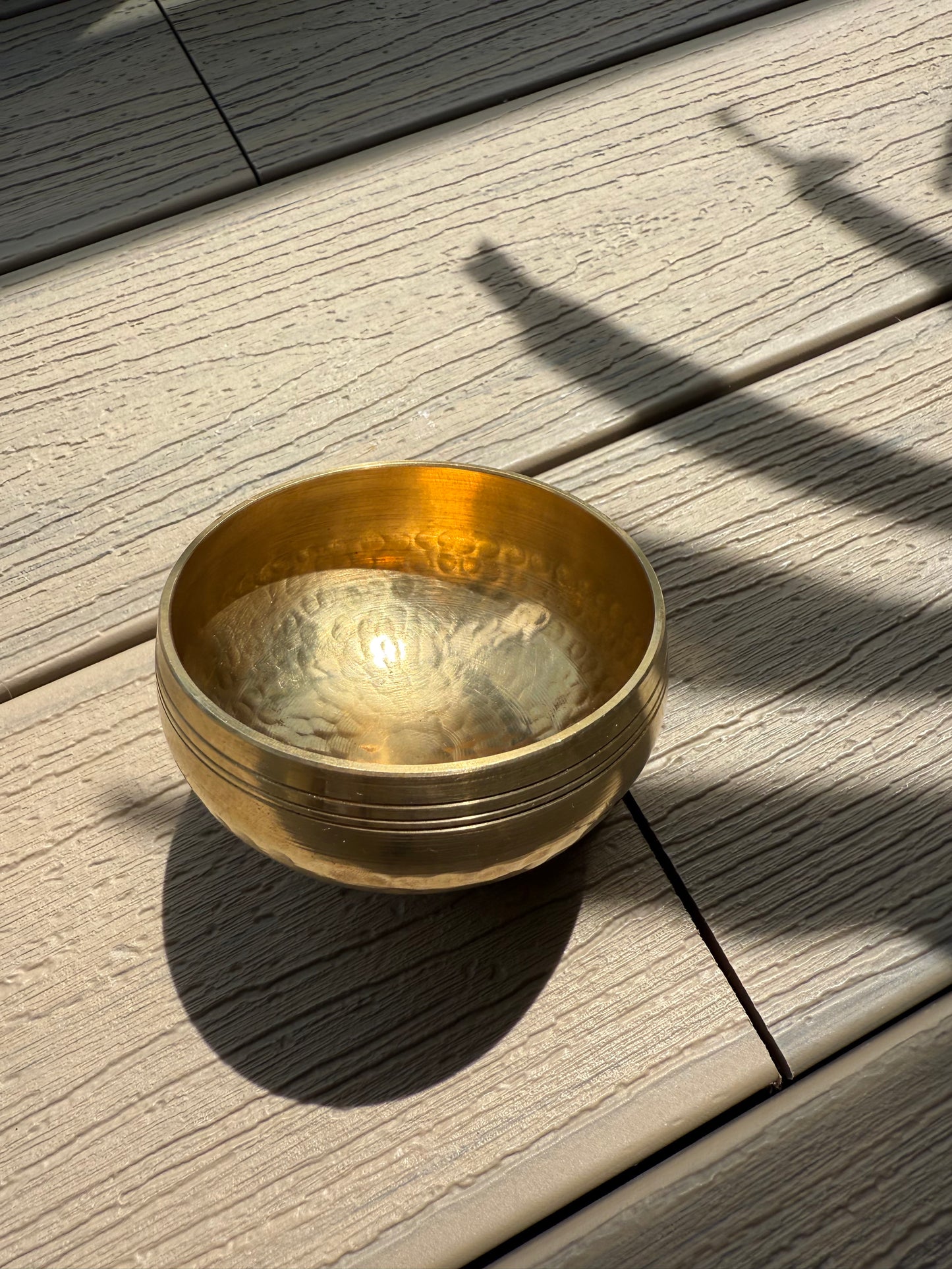 8cm Hammered Singing Bowl